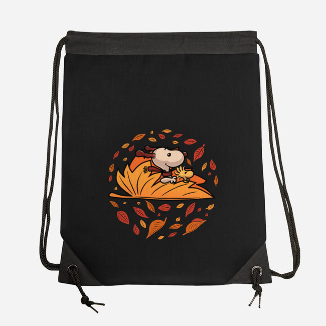 Leafy Voyage-None-Drawstring-Bag-erion_designs