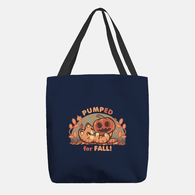 Pumped For Fall-None-Basic Tote-Bag-TechraNova