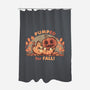 Pumped For Fall-None-Polyester-Shower Curtain-TechraNova