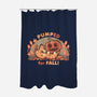 Pumped For Fall-None-Polyester-Shower Curtain-TechraNova