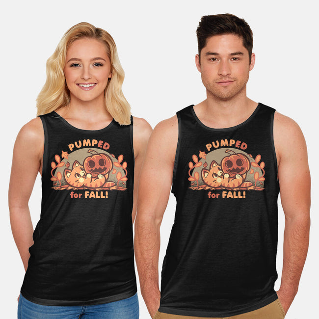 Pumped For Fall-Unisex-Basic-Tank-TechraNova