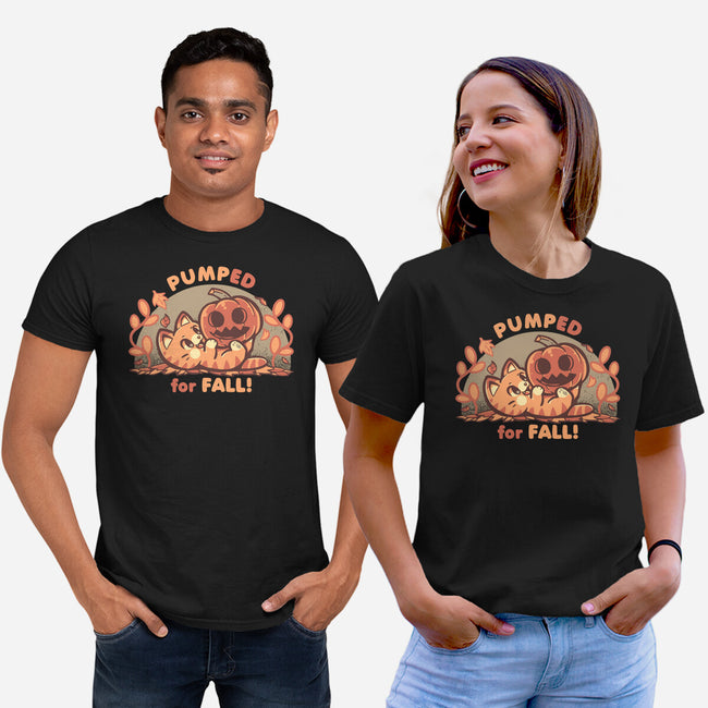 Pumped For Fall-Unisex-Basic-Tee-TechraNova