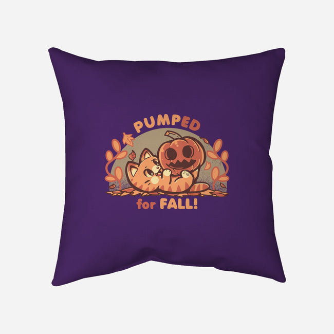 Pumped For Fall-None-Removable Cover w Insert-Throw Pillow-TechraNova