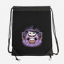 Spooky Witch Cat-None-Drawstring-Bag-Astrobot Invention