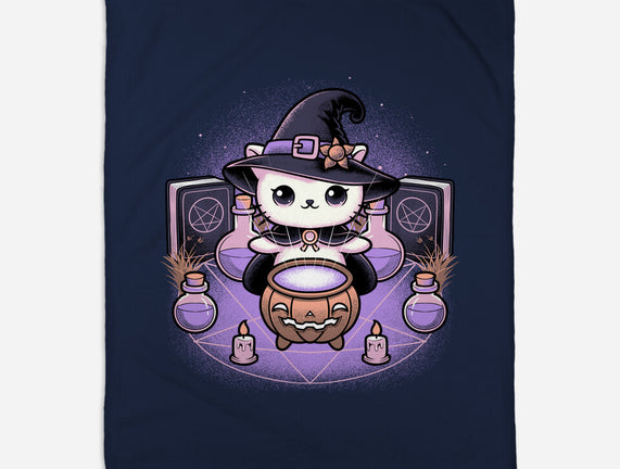 Spooky Witch Cat