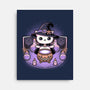 Spooky Witch Cat-None-Stretched-Canvas-Astrobot Invention