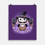 Spooky Witch Cat-None-Matte-Poster-Astrobot Invention