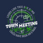 Town Meeting-Mens-Long Sleeved-Tee-rocketman_art