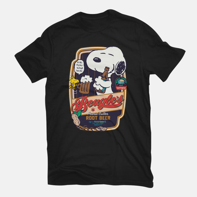 Beagle's Root Beer-Mens-Basic-Tee-Arinesart