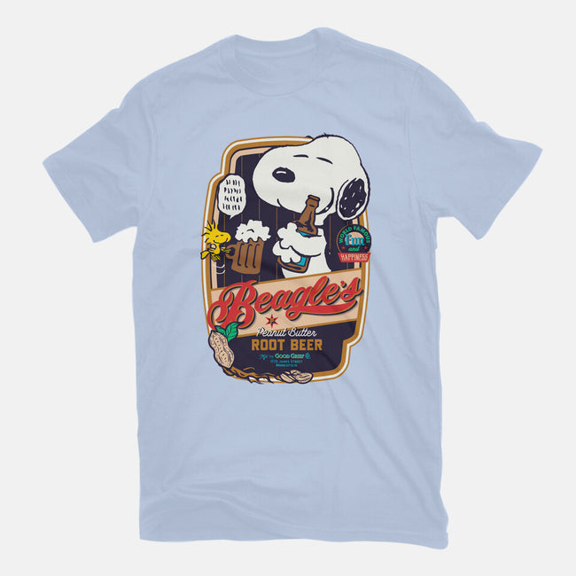 Beagle's Root Beer-Mens-Basic-Tee-Arinesart