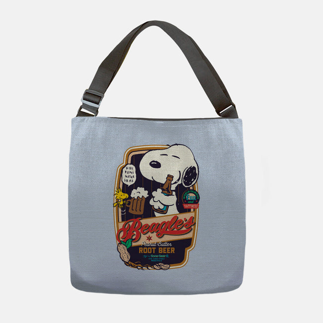 Beagle's Root Beer-None-Adjustable Tote-Bag-Arinesart