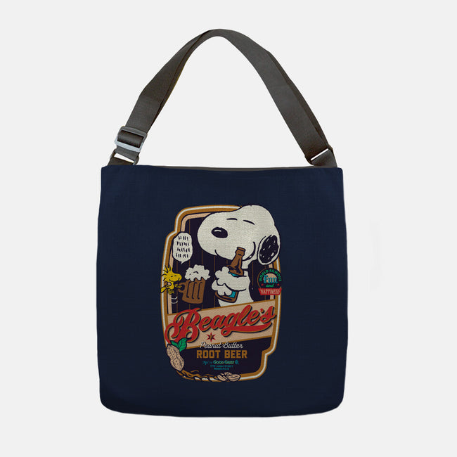 Beagle's Root Beer-None-Adjustable Tote-Bag-Arinesart