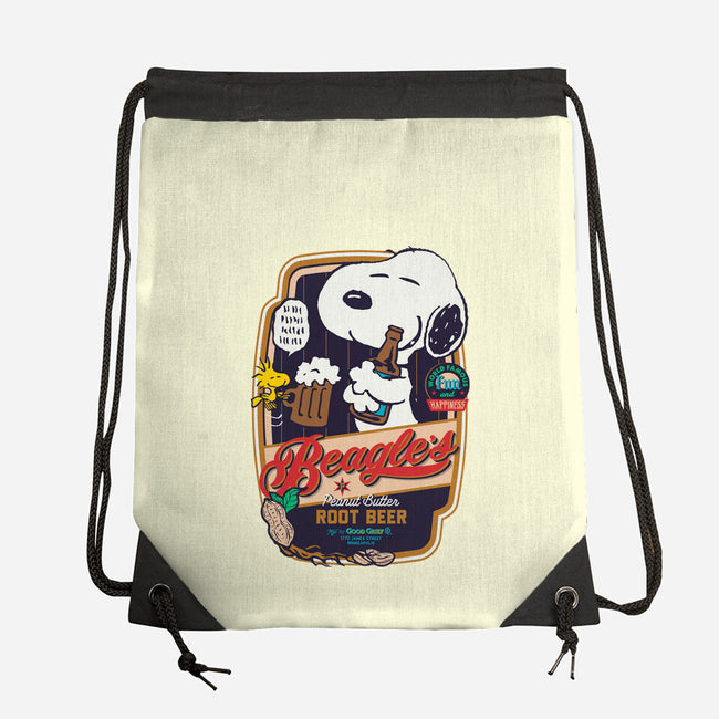 Beagle's Root Beer-None-Drawstring-Bag-Arinesart