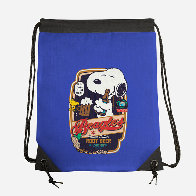 Beagle's Root Beer-None-Drawstring-Bag-Arinesart