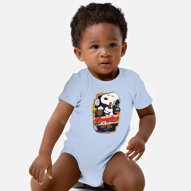 Beagle's Root Beer-Baby-Basic-Onesie-Arinesart