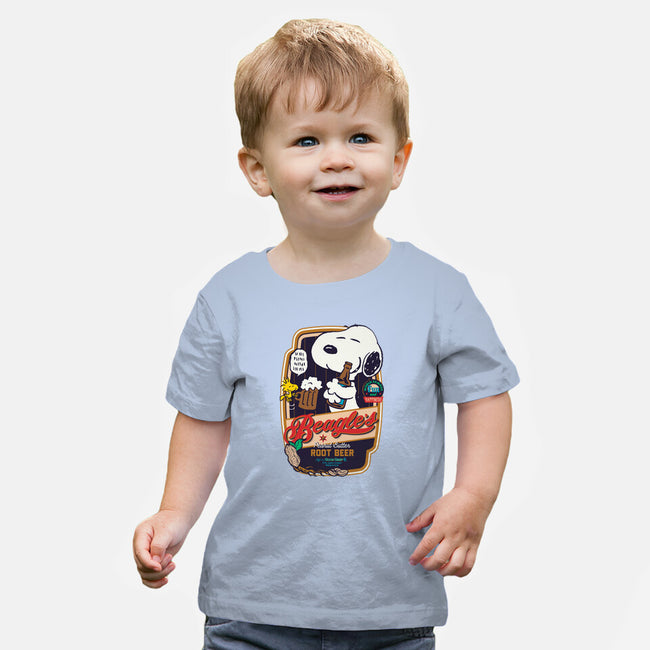 Beagle's Root Beer-Baby-Basic-Tee-Arinesart