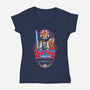 Red Five Ale-Womens-V-Neck-Tee-Arinesart