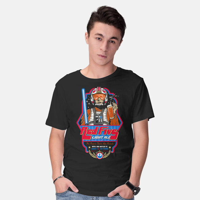 Red Five Ale-Mens-Basic-Tee-Arinesart