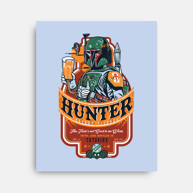 Hunter Pilsner-None-Stretched-Canvas-Arinesart