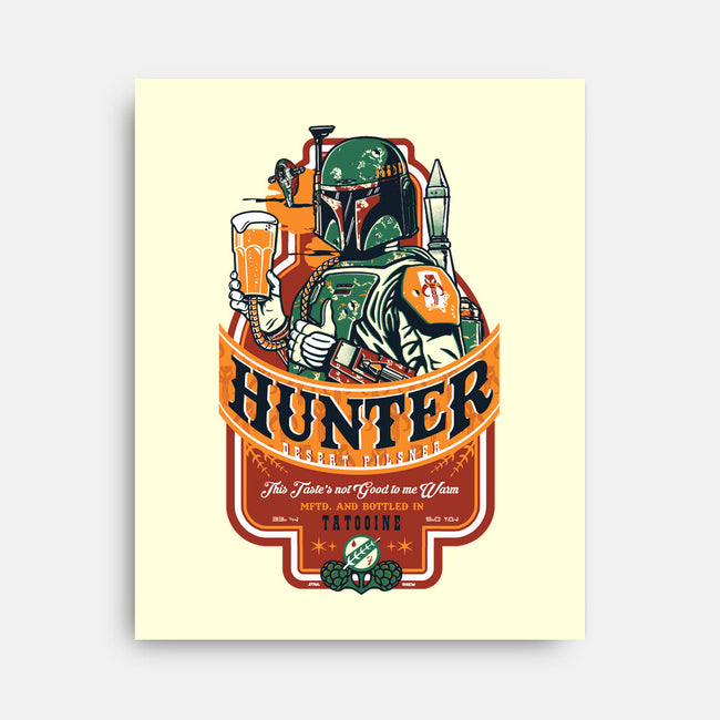 Hunter Pilsner-None-Stretched-Canvas-Arinesart