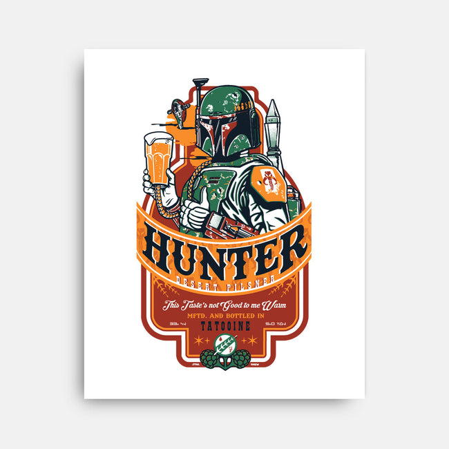 Hunter Pilsner-None-Stretched-Canvas-Arinesart