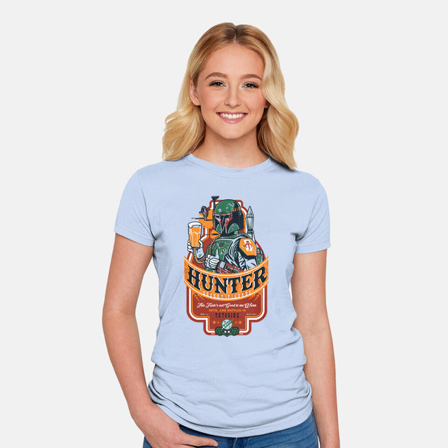 Hunter Pilsner-Womens-Fitted-Tee-Arinesart