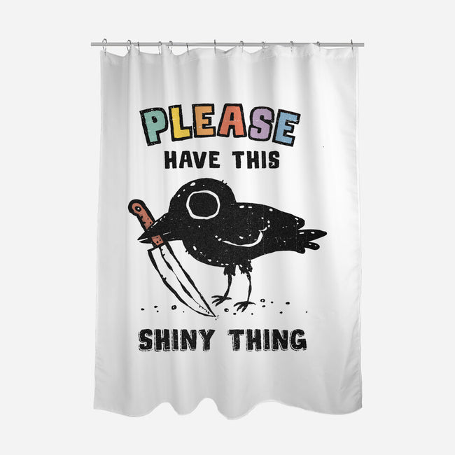 Have This Shiny Thing-None-Polyester-Shower Curtain-kg07