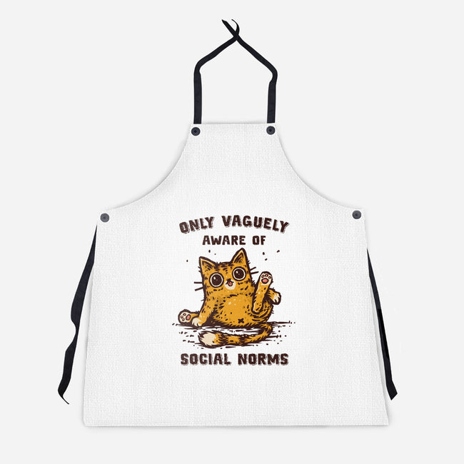 Vague Awareness-Unisex-Kitchen-Apron-kg07