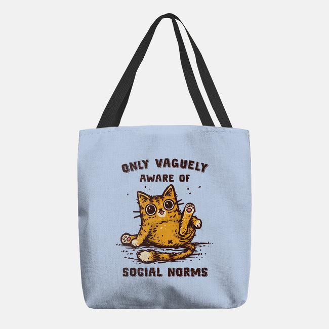 Vague Awareness-None-Basic Tote-Bag-kg07