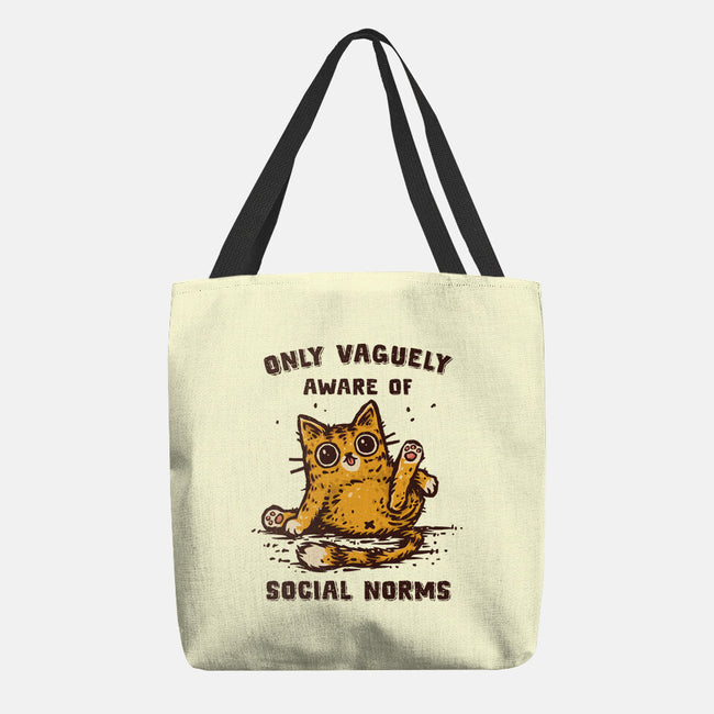 Vague Awareness-None-Basic Tote-Bag-kg07