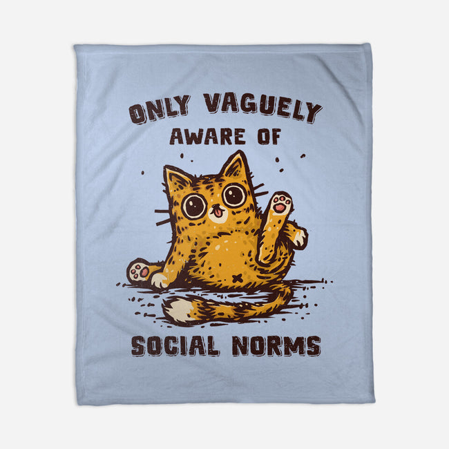 Vague Awareness-None-Fleece-Blanket-kg07