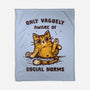 Vague Awareness-None-Fleece-Blanket-kg07