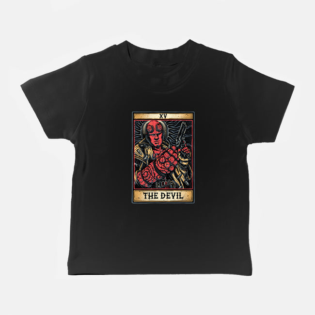 Devil Tarot-Baby-Basic-Tee-glitchygorilla