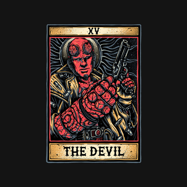 Devil Tarot-Womens-Off Shoulder-Sweatshirt-glitchygorilla