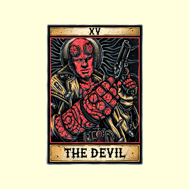 Devil Tarot-None-Glossy-Sticker-glitchygorilla