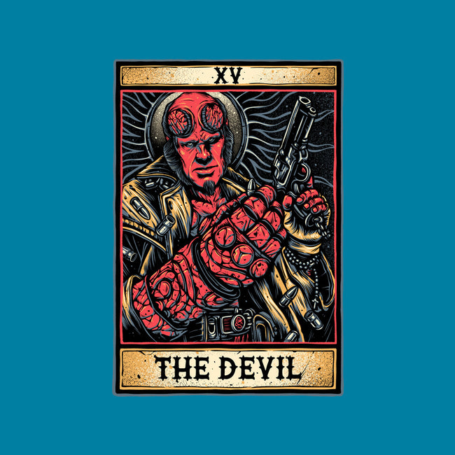 Devil Tarot-Unisex-Basic-Tank-glitchygorilla