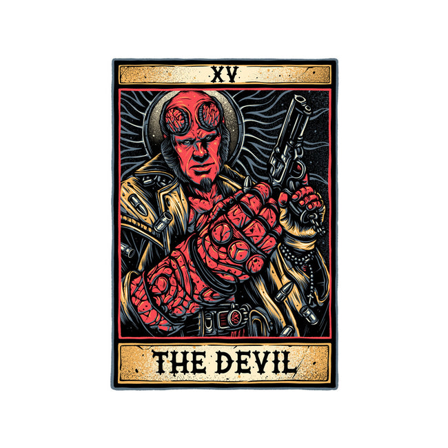 Devil Tarot-None-Stretched-Canvas-glitchygorilla