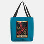 Devil Tarot-None-Basic Tote-Bag-glitchygorilla