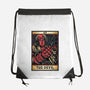 Devil Tarot-None-Drawstring-Bag-glitchygorilla