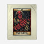 Devil Tarot-None-Fleece-Blanket-glitchygorilla