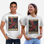 Devil Tarot-Unisex-Basic-Tee-glitchygorilla