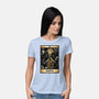 Death Angel-Womens-Basic-Tee-glitchygorilla