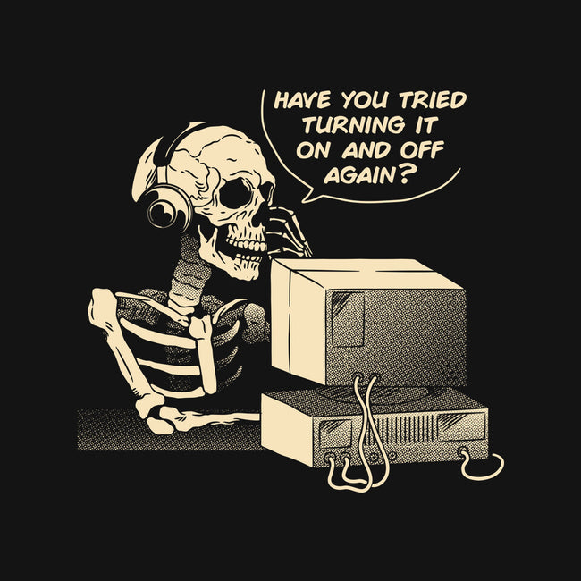 Skeleton IT Support-Baby-Basic-Onesie-tobefonseca