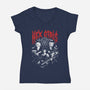 Hex Girls-Womens-V-Neck-Tee-Arigatees