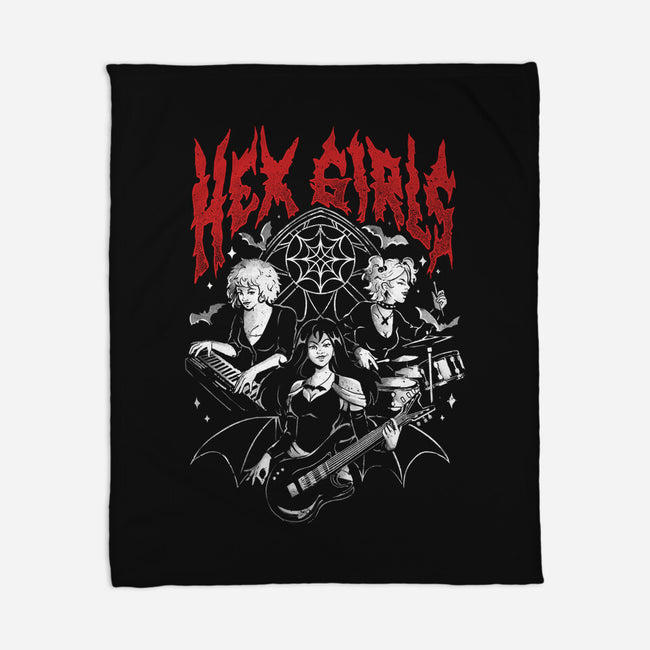 Hex Girls-None-Fleece-Blanket-Arigatees