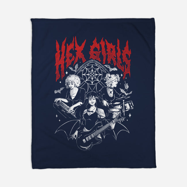 Hex Girls-None-Fleece-Blanket-Arigatees