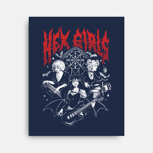 Hex Girls-None-Stretched-Canvas-Arigatees