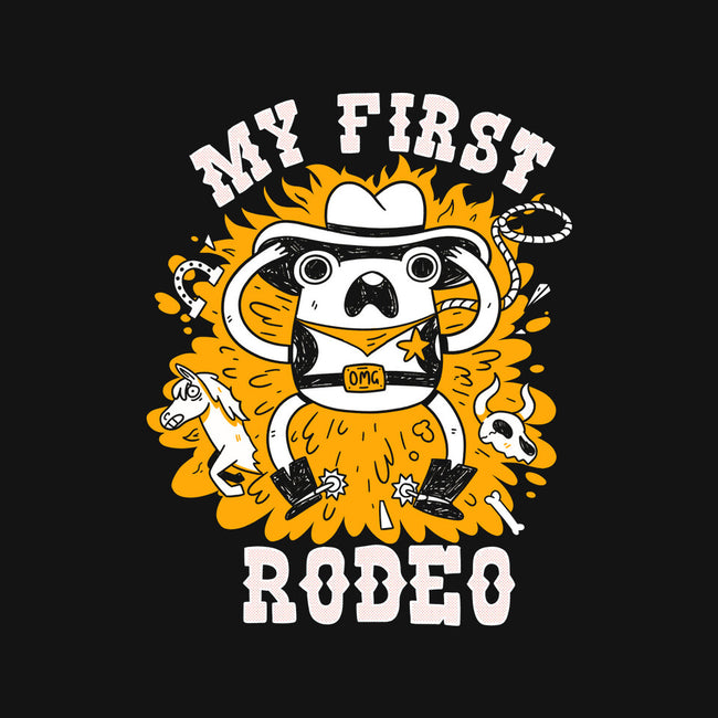 My First Rodeo-Unisex-Baseball-Tee-8BitHobo