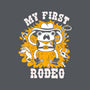 My First Rodeo-Unisex-Basic-Tee-8BitHobo