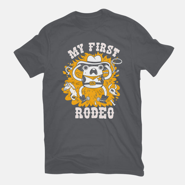 My First Rodeo-Mens-Basic-Tee-8BitHobo